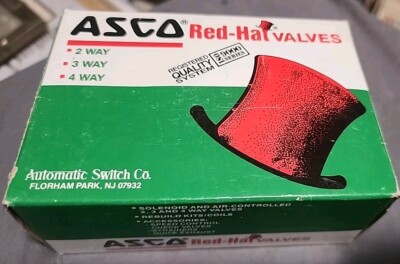 New ASCO Red-Hat 222345-022-D Solenoid Valve Coil