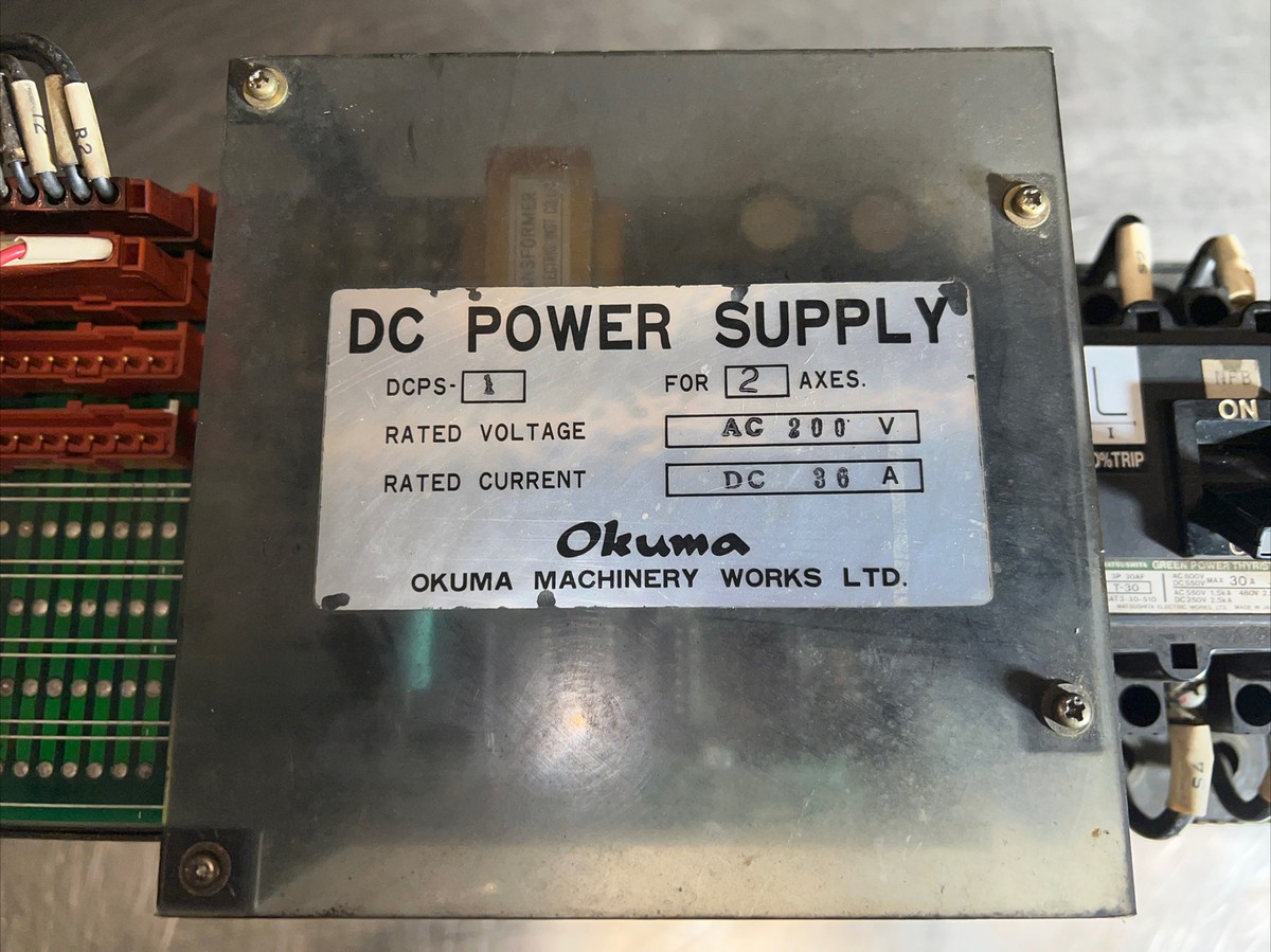 電源ユニット OKUMA DC POWER SUPPLY DCPS-2 FOR 2 AXES OKUMA DC POWER SUPPLY DCPS-1 for 2 AXES AC 220V 36A Okuma