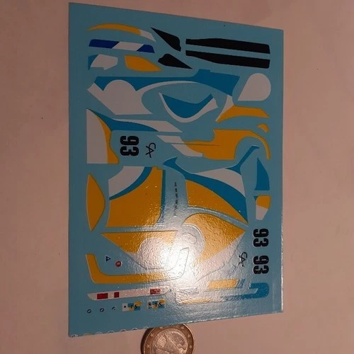 decals decorative bmw calder lm le mans 1/43