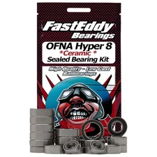 OFNA Hyper 8 Ceramic Rubber Sealed Bearing Kit