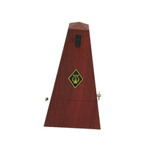 Wittner Traditional Metronome Maelzel Pyramid Learning Piano Faux Mahogany Wood