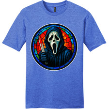 NEW Art Society STAINED GLASS GHOSTFACE ROYAL FROST Tee Shirt SM-4XL MADE IN USA