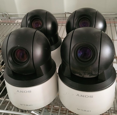 Lot of 4 Sony SNC-EP520 IPELA Commercial PTZ Surveillance Camera, DayNight