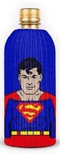 New FREAKER USA Knit Beverage Bottle Insulators Koozie I Superman - Qty. 5