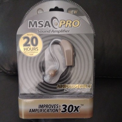 MSA Pro Sound Hearing Amplifier - Beige (1109351)