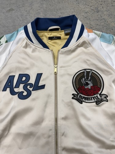 ALPHASTYLE APSL WESLEY BASEBALL BOMBER PINK JACKET MEN'S SIZE XXL - Picture 5 of 11