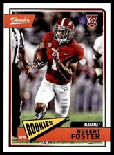2018 Panini Classics Robert Foster Rookie Buffalo Bills #300