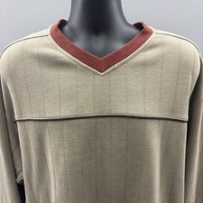 Columbia Sweater Mens 2XLT Beige Waffle Knit ...