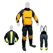 Warmer Herren Kayak Trockenanzug Atmungsaktiv wasserdicht Elastisch Trockenanzug