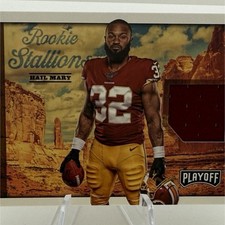 Panini 2017 Playoff Rookie Stallions Samaje Perine Hail Mary Redskins RS-SP