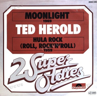 Ted Herold - Moonlight / Hula Rock 7'' (VG+) '*