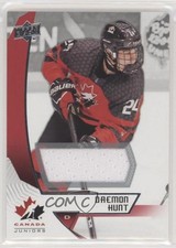 2019 Upper Deck Team Canada Juniors Jersey Daemon Hunt #82 1tr