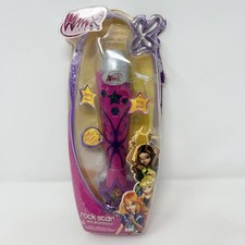 WINX CLUB Rock Star Microphone 2012 Plays Theme Song - Plus Has MP3 Input - NEW.