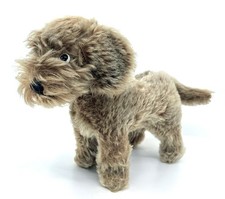 Steiff Raudi Dachshund Dog 1960s ID Button Tag Mohair 17cm 7in Vintage