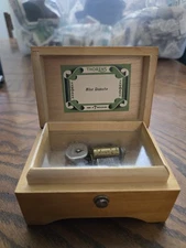 Vintage Thorens Swiss Music Box – Blue Danube Switzerland WORKS See Video
