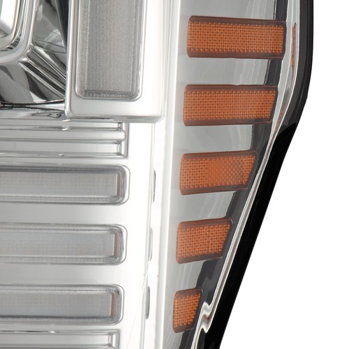 For 20-22 Ford Super Duty LUXX-Series Projector LED Headlights Chrome - Picture 9 of 10