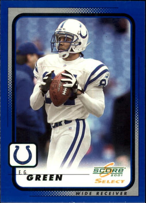 2001 Score Select #82 E.G. Green - FB