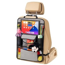 Car Seat Organizer, Ultra Version Kids Backseat Car Organizers and 1 Pack Gray