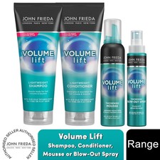 John Frieda Volume Lift Haircare Range of Shampoo, Conditioner & Lift Spray