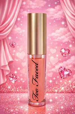 Too Faced - Lip Gloss - Shade: Naked Dolly - Travel Size - 0.05 oz/ 1.5 g