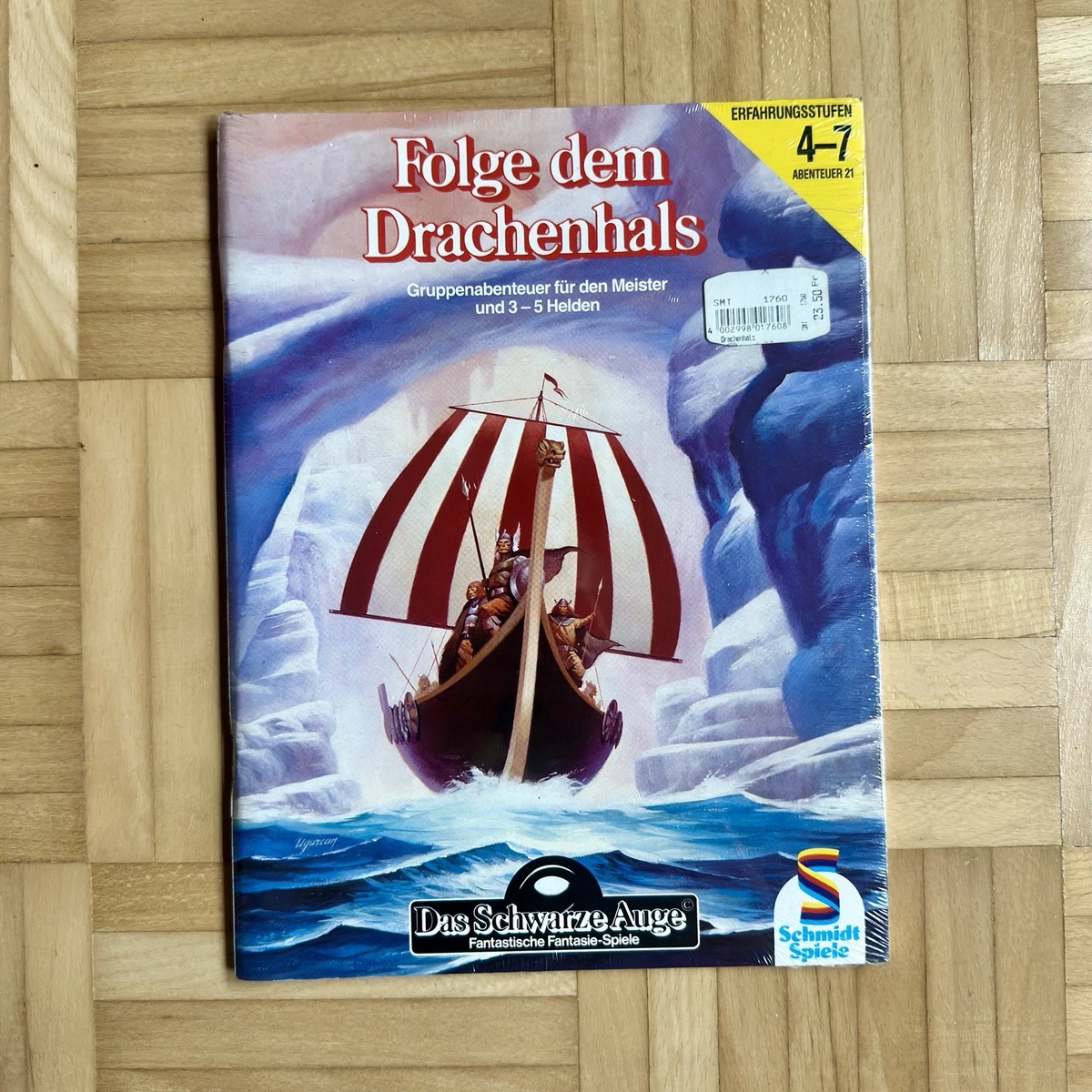 DSA Das Schwarze Auge: Folge dem Drachenhals, Schmidt 1994 Fantasy neu Folie OVP