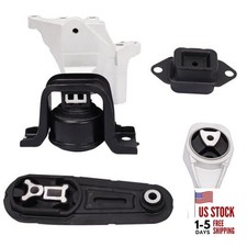 Engine Motor Transmission Mount Kit Compatible with 2013-2019 Sentra L4 1.8L