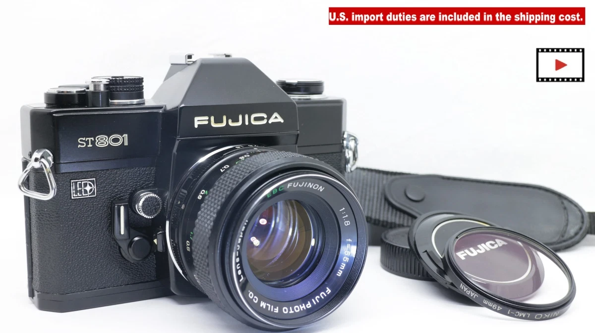 EBC FUJINON 55mm f/1.8レンズ,FUJICA ST-801 Film Fujica St801 Cameras for sale | eBay