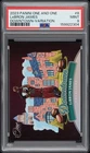 2023 PANINI ONE & ONE DOWNTOWN VARIATION #8 LEBRON JAMES PSA 9