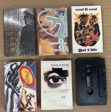 Soul II Soul 5 cassette single lot Joy Missing You Love Enuff A Dreams A Dream 