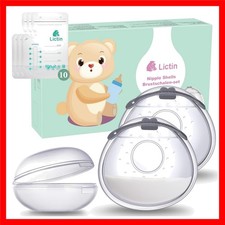 Breast Shell Breastmilk Collector for Breastfeeding-2 Pcs Silicone Breast Pad...