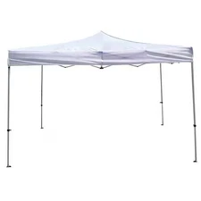 Instant Canopy, 11Ft 10 In H, White, Plystr,  22Ec65