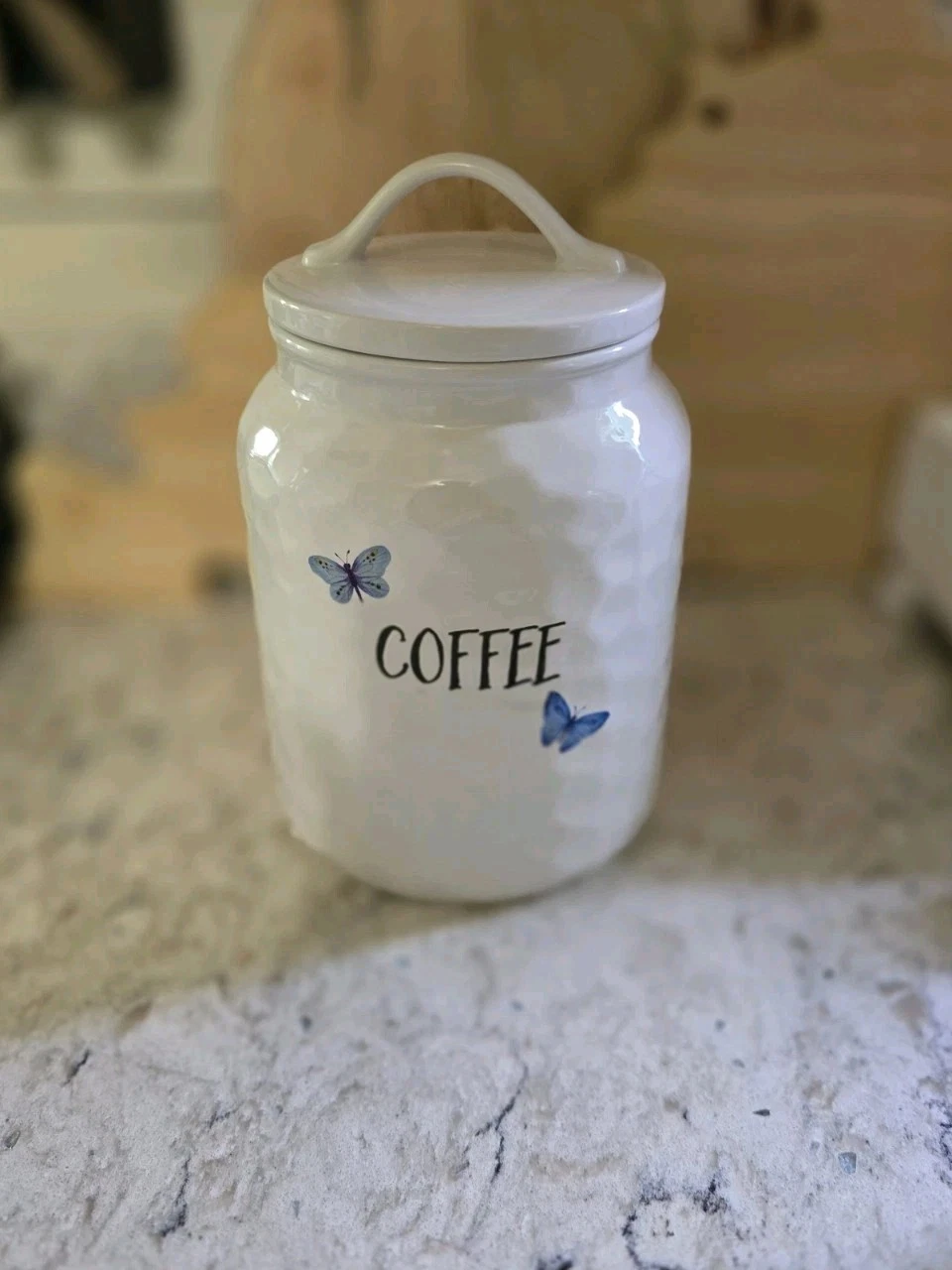 Butterfly COFFEE Canister