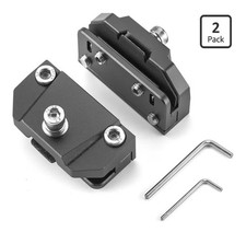 2PCS Universal Hood Light Mounting Brackets Ditch Light Brackets Adjustable Alum