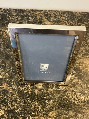 Lunt Silversmiths Sterling 925 Picture Frame 5 X 7 READ Description!!