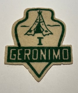 Camp Geronimo Felt Arizona Boy Scout BC5
