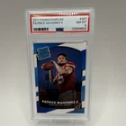 Panini Donruss Rated Rookie Patrick Mahomes II #327 PSA 8 NFL Chiefs 2017