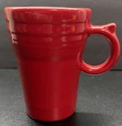New ListingFiesta Ware Bistro Latte Coffee Mug Scarlet Red Homer Laughlin Thumb 5.5"
