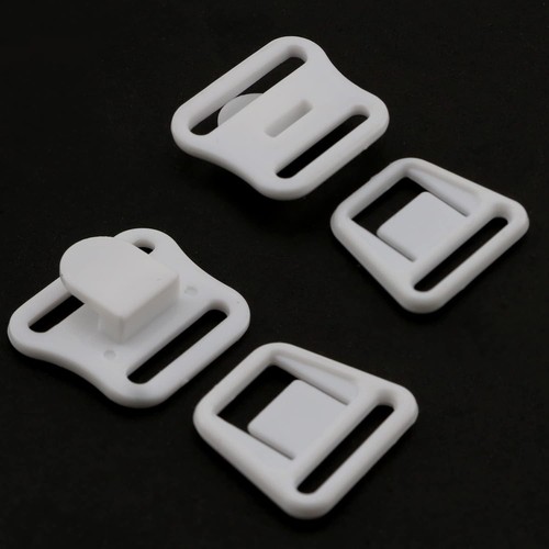 LUORNG 50 Stück Still Clips Schnallen 1/2" Weiß Umstands Still BH... - Bild 4 von 5