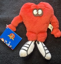Looney Tunes Gossamer Plush Stuffed Doll Toy Cartoon Monster Vintage 1998 7  
