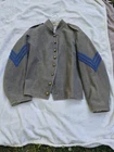 Ben Tart Fabric Mid/Late War Confederate Shell, Handmade With US Eagle Buttons