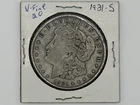 1921-S Morgan Silver Dollar $1 - San Francisco Mint