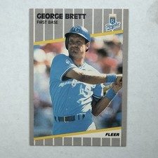 1989 Fleer - George Brett #277