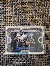 2023 Panini Prizm No Huddle Lockdown Roquan Smith Baltimore Ravens #LD-9
