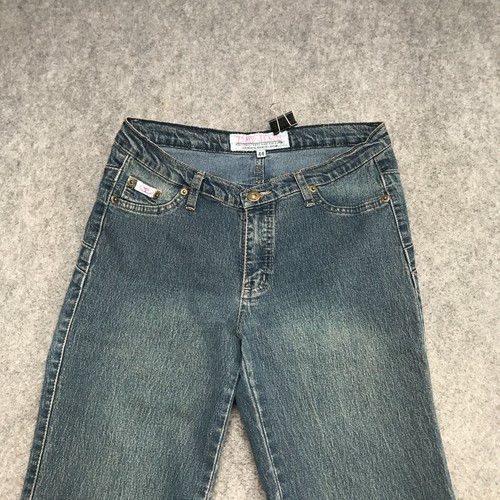 Tammy Jeans Womens Size EU 44 Straight Leg Regular Rise Faux Pockets Faded Denim - Picture 3 of 12