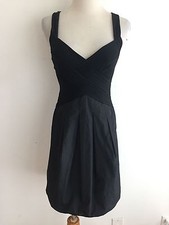 BCBG MAX AZRIA Sleeveless LBD Little Black Dress Black Size 06