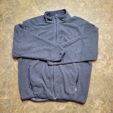 Duluth Trading Co Fleece Jacket Mens Large L Full Zip Long Sleeve Outdoor