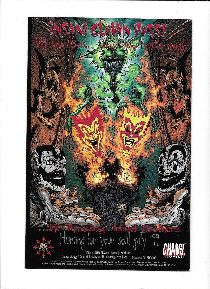 INSANE CLOWN POSSE #1 [1999 VF+] 