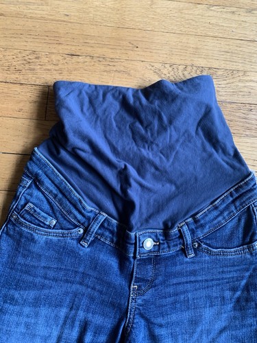 H & M Mama Maternity Denim Blue Jeans Size: X-Small NWT $49.99 - Picture 2 of 8