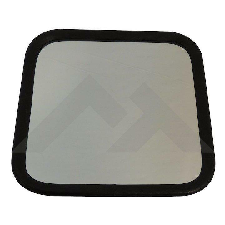 Miroir universel inox pour rétroviseur extérieur de tracteur et engin