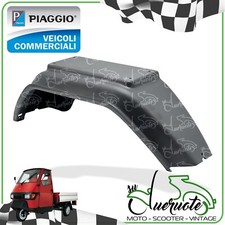 PARAFANGO POSTERIORE PER APE 50 1998-2008 PARASPRUZZI IN PLASTICA NERO PIAGGIO